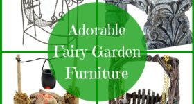 Adorable Touch of Nature Fairy Garden Furniture