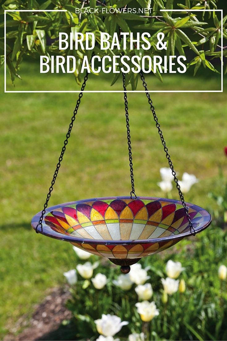 BIRD BATHS & BIRD ACCESSORIES