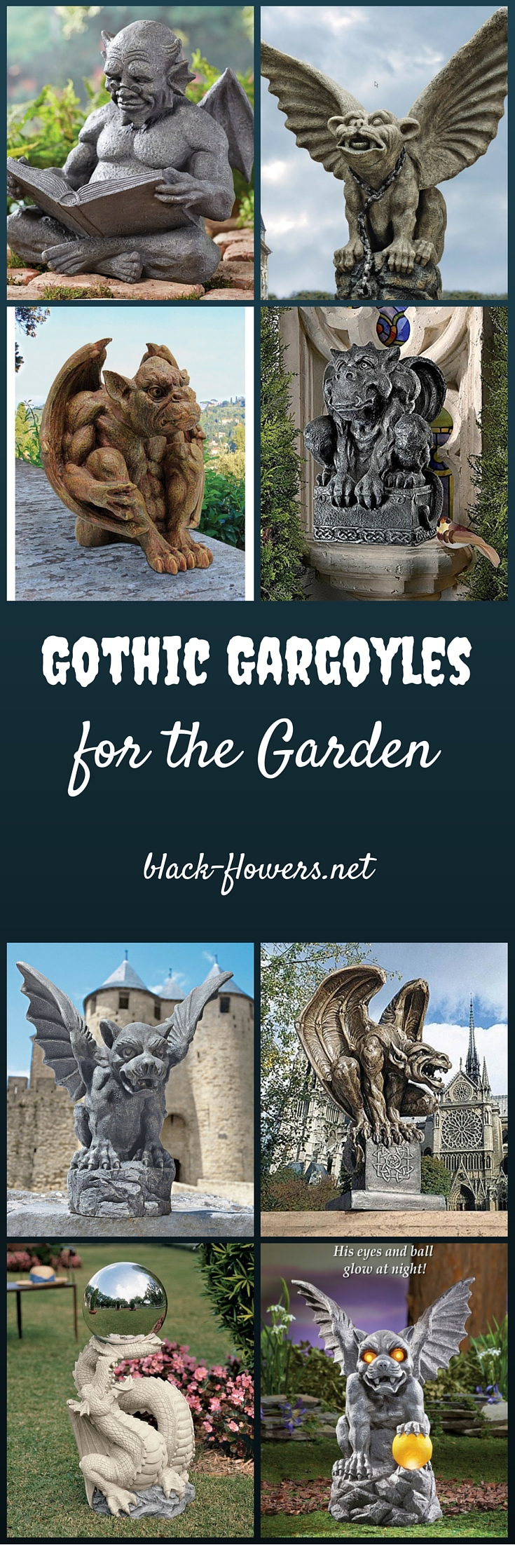 Gothic Gargoyles for the Garden