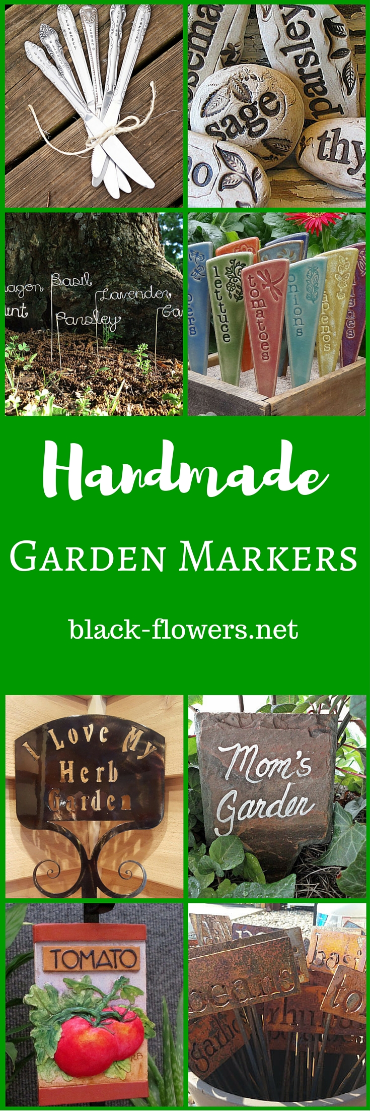 Handmade Garden Markers
