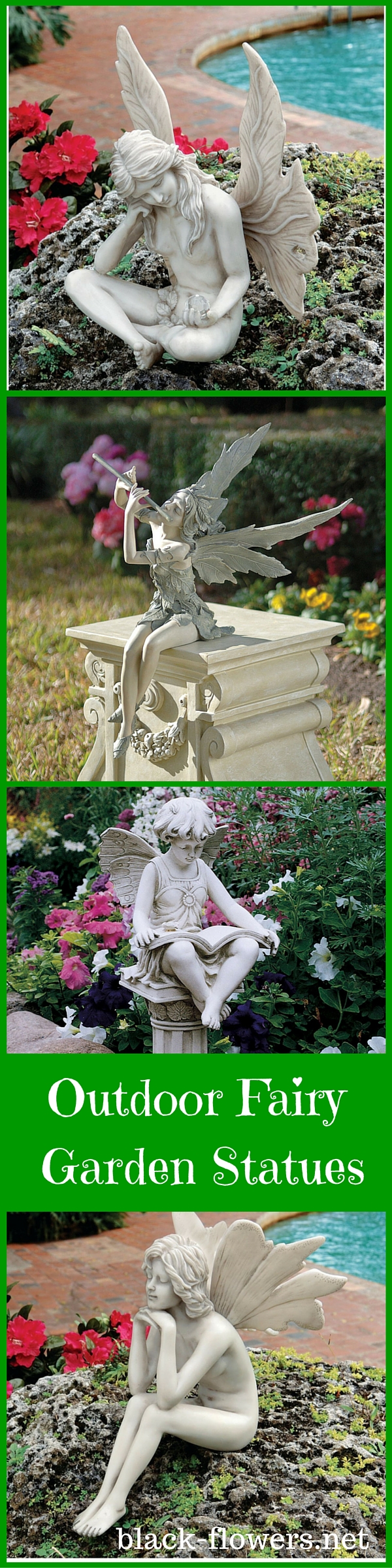 Outdoor Fairy Garden Statues