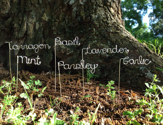 Custom Garden Markers