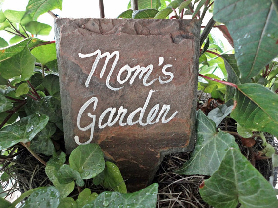 Mom's Garden markers