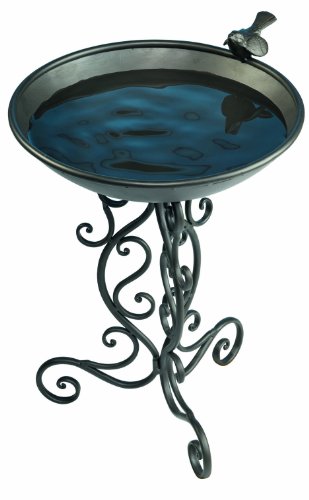 Gardman BA01272 Ornate Metal Bird Bath