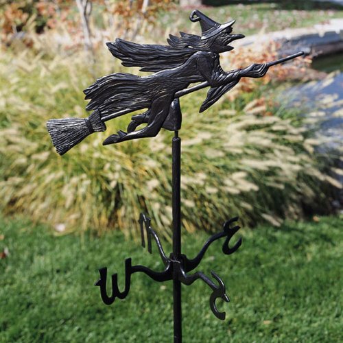 Spooky Witch Weathervane