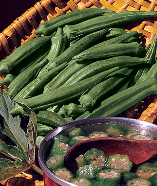 Okra, Clemson Spineless Organic 1 Pkt. (100 Seeds)