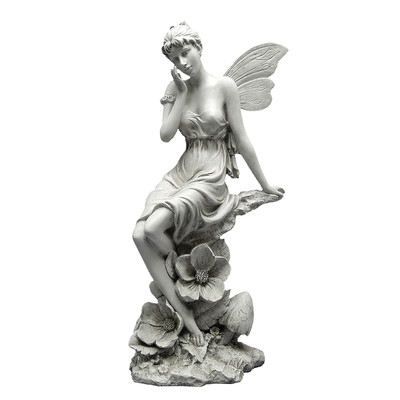Pondering Fairy of Essex Garden Statue