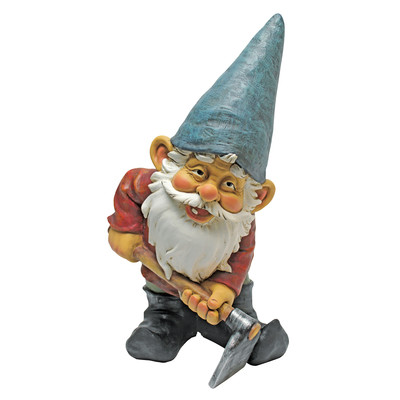 Bulldoze and the Garden Gnome Statue