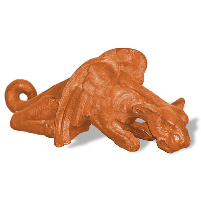 ResinStone Gargoyle Statue Color: Terra Cotta