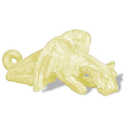 ResinStone Gargoyle Statue Color: Limestone
