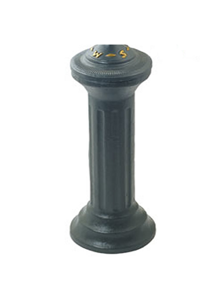 22" Cast Iron Sundial Pedestal